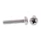Prime-Line Machine Screw, Metric Pan Head Phil Drive M8-1.25 X 40MM A2-70 Stainless Steel 10PK 9131824 - alternate 3